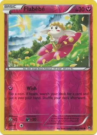 BREAKthrough Flabebe #101/162 reverse holo